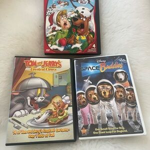 Tom and Jerry's Greatest Chases What’s New Scooby-Doo and Space Buddies DVD